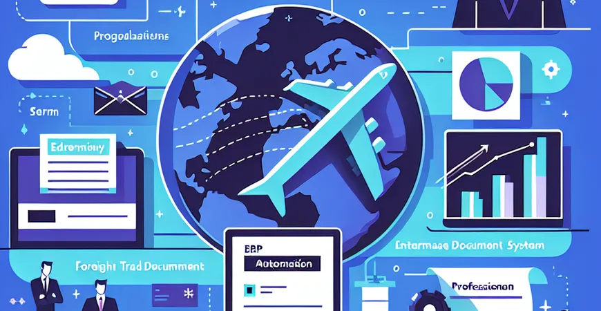 外贸单证系统与外贸ERP的单据自动化流程